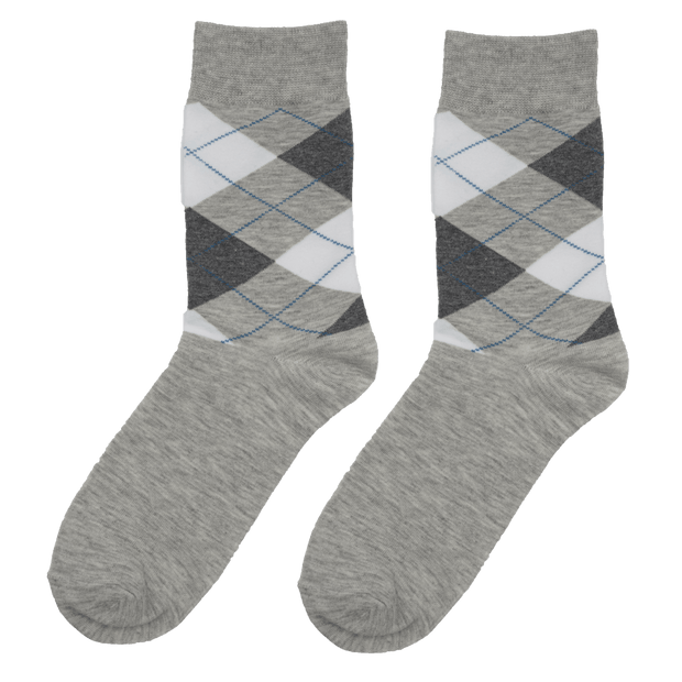 Men's Argyle Stay Up Socks 5 - Pack - Straight Up Socks