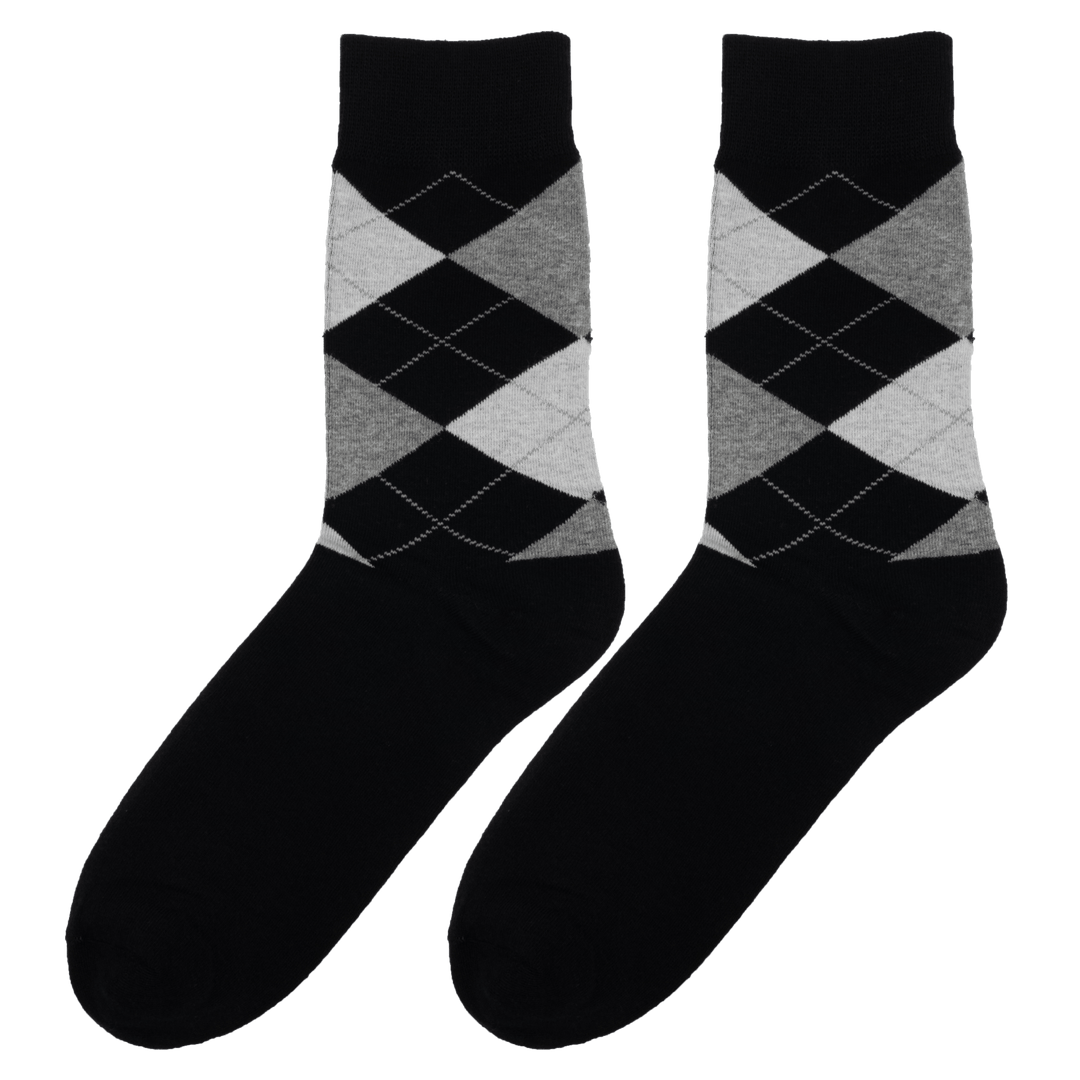 Men's Argyle Stay Up Socks 5 - Pack - Straight Up Socks