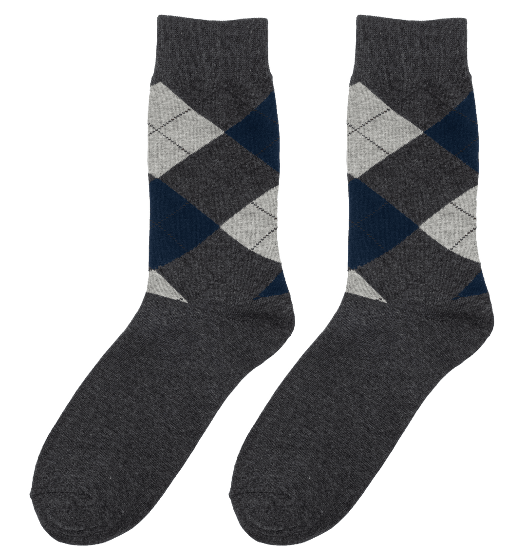 Men's Argyle Stay Up Socks 5 - Pack - Straight Up Socks