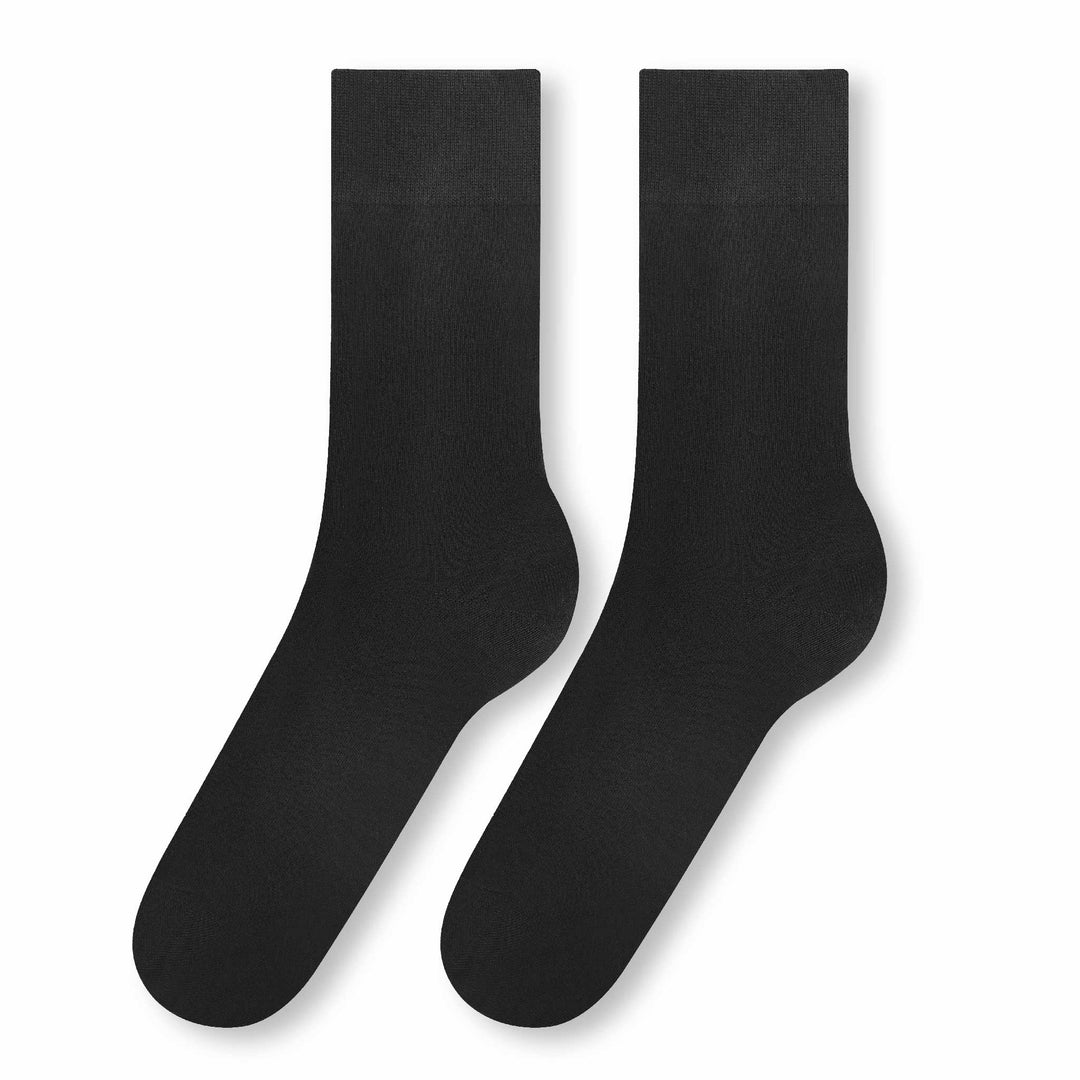 Men's Black Stay Up Socks - Straight Up Socks