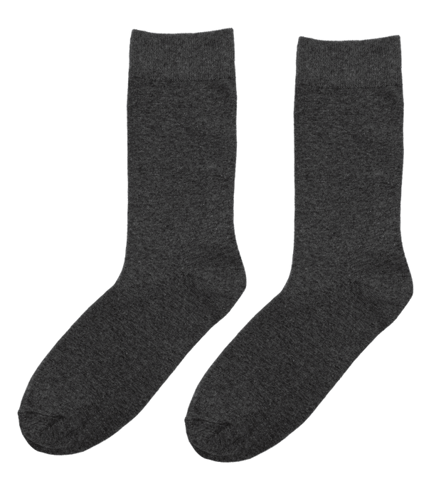 Men's Dark Gray Stay Up Socks - Straight Up Socks