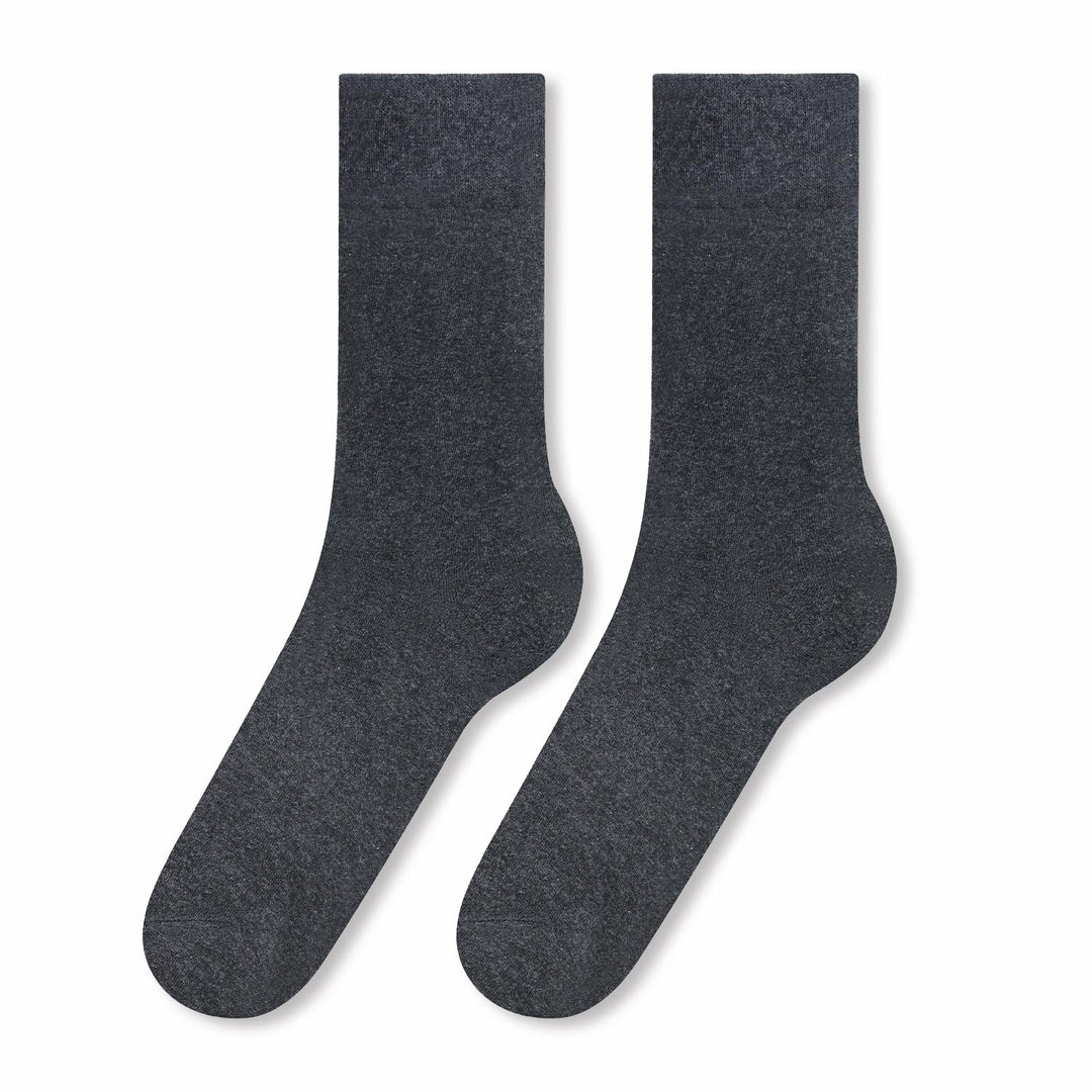 Men's Dark Gray Stay Up Socks - Straight Up Socks