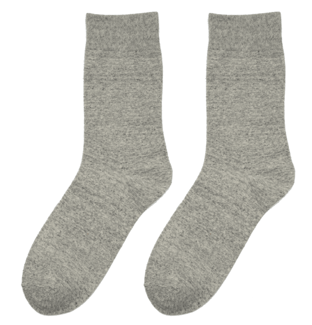 Men's Light Gray Stay Up Socks - Straight Up Socks