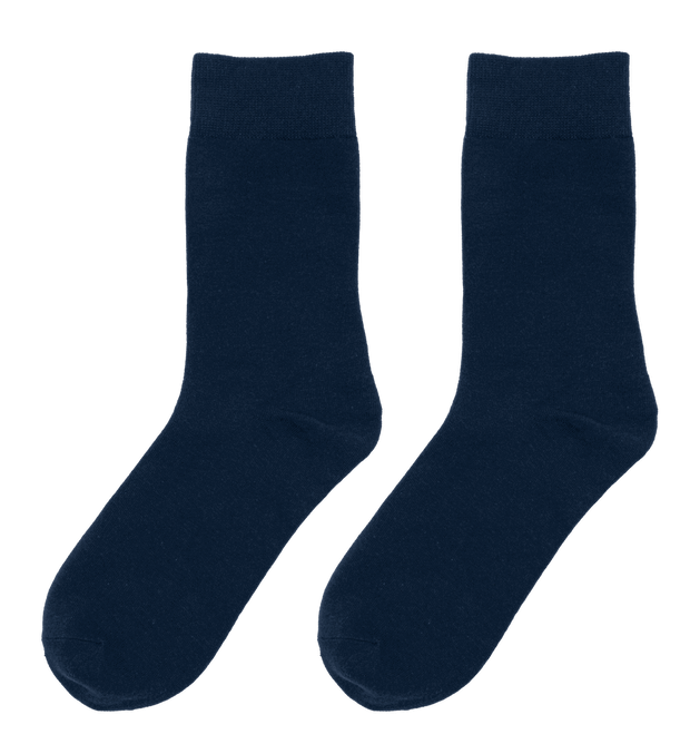 Men's Navy Blue Stay Up Socks - Straight Up Socks