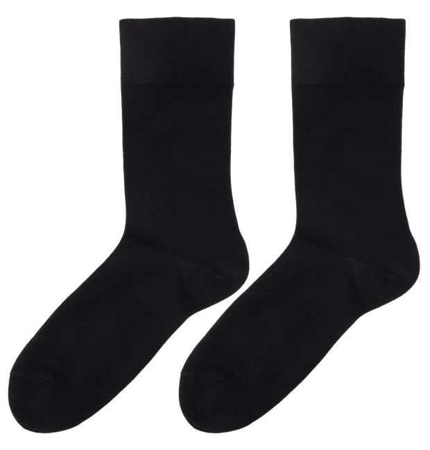 Men’s Solid Color Stay Up Dress Socks - Straight Up Socks