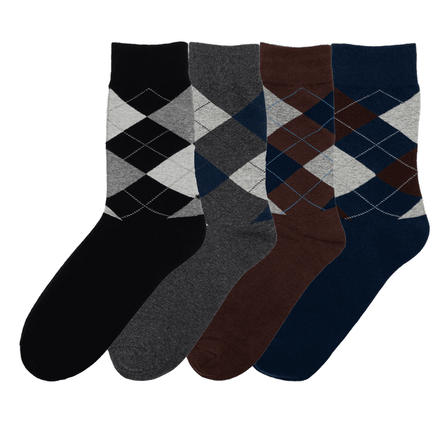 Men's Stay Up Socks 4 - Pack - Straight Up Socks