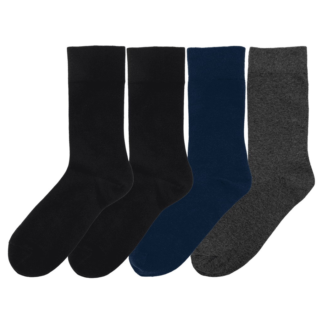 Men's Stay Up Socks 4 - Pack - Straight Up Socks